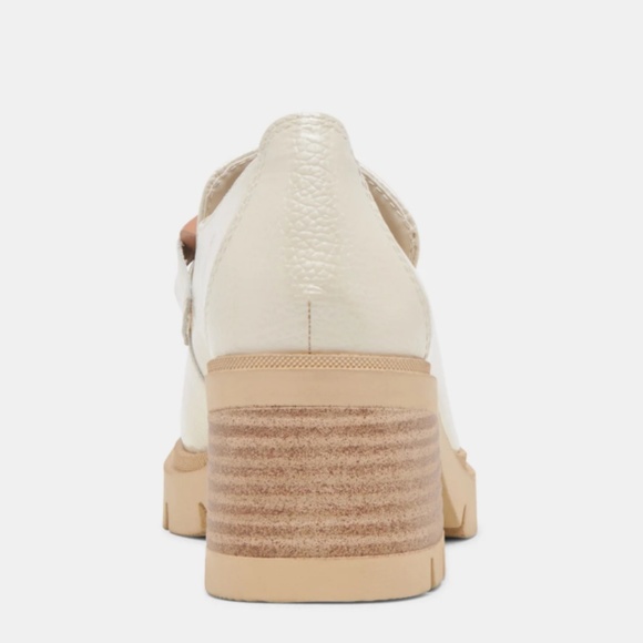 Dolce Vita Harold Heels Ivory Patent Leather size 6 - Picture 6 of 9